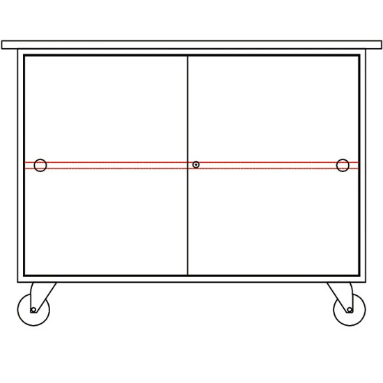 Economy Mobile Lab Table 4 Economy Mobile Lab Table - Image 2