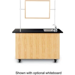 Extra Large Mobile Demo Center W/ Sink & Uprights -Office Supplies Shop DST 442 5