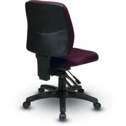 Mid-Back Dual Function Ergonomic Chair With Ratchet Back Height Adjustment Without Arms 7 Mid-Back Dual Function Ergonomic Chair With Ratchet Back Height Adjustment Without Arms -Office Supplies Shop DTO 2 3