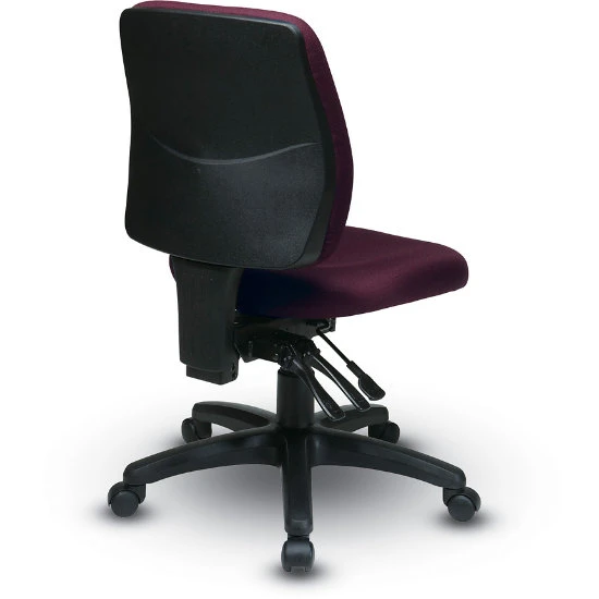Mid-Back Dual Function Ergonomic Chair With Ratchet Back Height Adjustment Without Arms 5 Mid-Back Dual Function Ergonomic Chair With Ratchet Back Height Adjustment Without Arms - Image 3