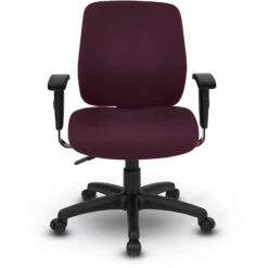 Deluxe Task Chair, Ratchet Back Height Adjustment, Height/Width Adjustable Arms 7 Deluxe Task Chair, Ratchet Back Height Adjustment, Height/Width Adjustable Arms -Office Supplies Shop DTO 3A 2