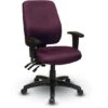 High-Back Dual Function Ergonomic Chair W/ Ratchet Back Height Adjustment W/ Arms W/ Custom Fabric Choice 2 High-Back Dual Function Ergonomic Chair W/ Ratchet Back Height Adjustment W/ Arms W/ Custom Fabric Choice -Office Supplies Shop DTO 4A 1