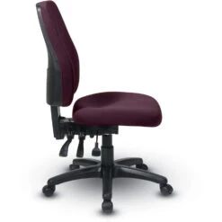 High-Back Dual Function Ergonomic Chair W/ Ratchet Back Height Adjustment Without Arms W/ Custom Fabric Choice 6 High-Back Dual Function Ergonomic Chair W/ Ratchet Back Height Adjustment Without Arms W/ Custom Fabric Choice -Office Supplies Shop DTO 4 2