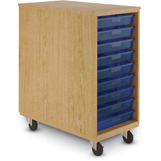 Duo Mobile Tote Storage, 43-1/2"H 3 Duo Mobile Tote Storage, 43-1/2"H