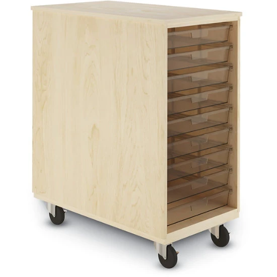 Duo Mobile Tote Storage, 43-1/2"H 4 Duo Mobile Tote Storage, 43-1/2"H - Image 2