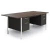 72"Wx36"D Alera® Double Pedestal Steel Desk -Office Supplies Shop EALD 7236 1