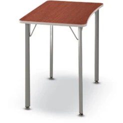 Intellect Wave® Laminate Top 4-Leg Desk - 29"H
