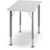 Intellect Wave® Hard Plastic Top 4-Leg Desk - Adjustable Height 1 Intellect Wave® Hard Plastic Top 4-Leg Desk - Adjustable Height -Office Supplies Shop ECD 4D30A P 1
