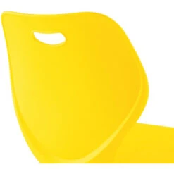 Intellect Wave® 4-Leg Chair With Bookrack - 18"H 9 Intellect Wave® 4-Leg Chair With Bookrack - 18"H -Office Supplies Shop ECD C18B 4