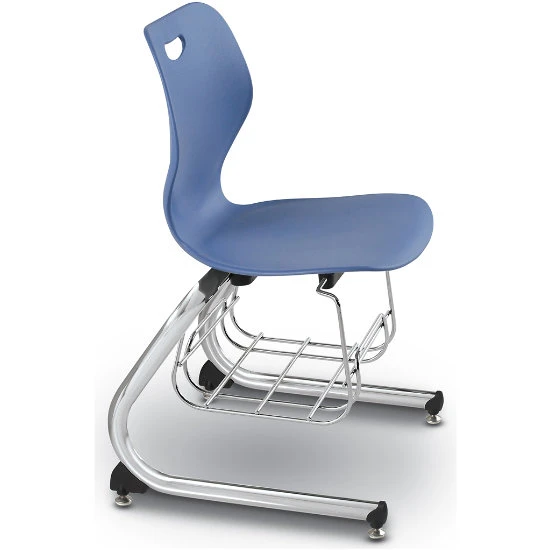 Intellect Wave® Cantilever Chair With Bookrack - 18"H 3 Intellect Wave® Cantilever Chair With Bookrack - 18"H