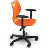 Intellect Wave® Task/Pedestal Chair With Arms (with Carpet Casters) - Large -Office Supplies Shop ECD TCL A 1