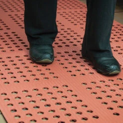 Pro-Lite® Grease Proof Drain Mat In Terracotta 9 Pro-Lite® Grease Proof Drain Mat In Terracotta -Office Supplies Shop EDM T 4