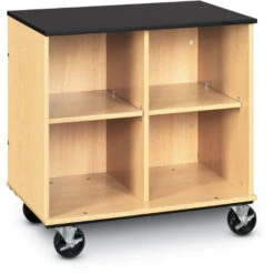 I.D.Systems Science Lab Cart - Black Laminate Top