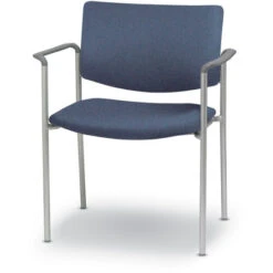 Evolve Multi-Purpose Stack, Guest Chair Upholstered With Arms (Fabric)