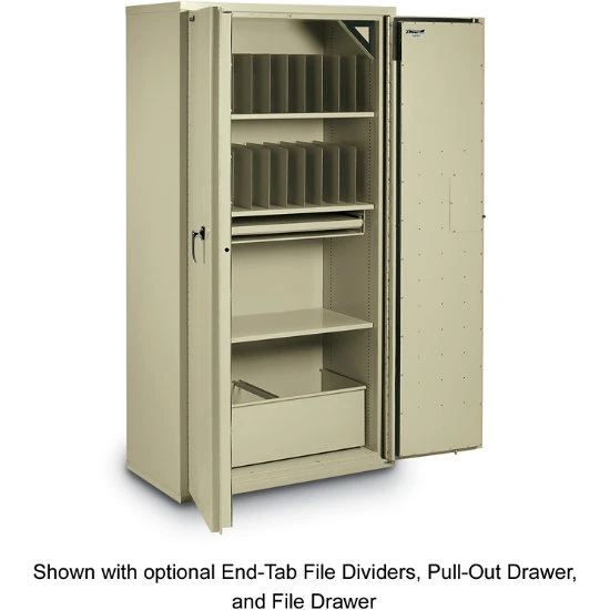 Fire-ResistantEnd-Tab Filing Cabinet - 72"H 5 Fire-ResistantEnd-Tab Filing Cabinet - 72"H - Image 3