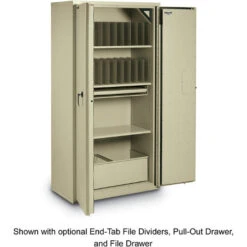 Fire-Resistant Storage Cabinet - 72"H -Office Supplies Shop FFP S72 3