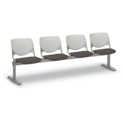 Kool Series Beam Seating With Vinyl Seat - 4 Seat