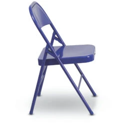 Hercules ColorBurst Series Triple Braced & Double Hinged Metal Folding Chair -Office Supplies Shop FHC CB 10