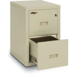 Fire-Resistant 2 Drawer Turtle Vertical File