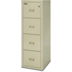 Fire-Resistant 4 Drawer Turtle Vertical File