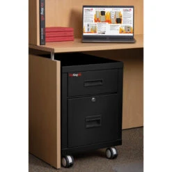 FireKing Fireproof 2-Drawer Mobile File -Office Supplies Shop FKM 2P 3
