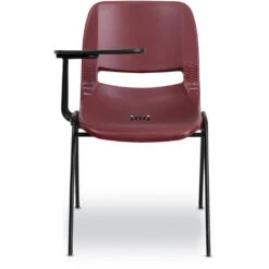 Ergonomic Shell Chair With Flip Up Tablet Arm -Office Supplies Shop FTA T 4