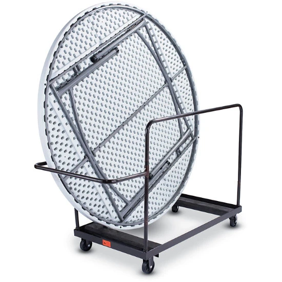 61-1/2"W Table Truck For Round Lightweight Folding Tables 4 61-1/2"W Table Truck For Round Lightweight Folding Tables - Image 2