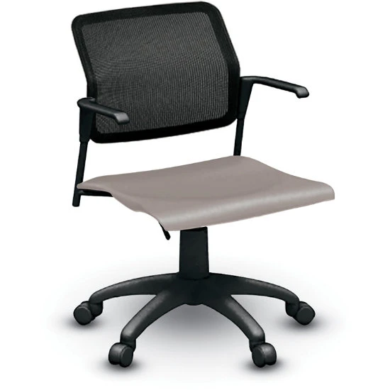 Global Sonic™ Task Chair With Plastic Seat & Mesh Back - With Arms 3 Global Sonic™ Task Chair With Plastic Seat & Mesh Back - With Arms