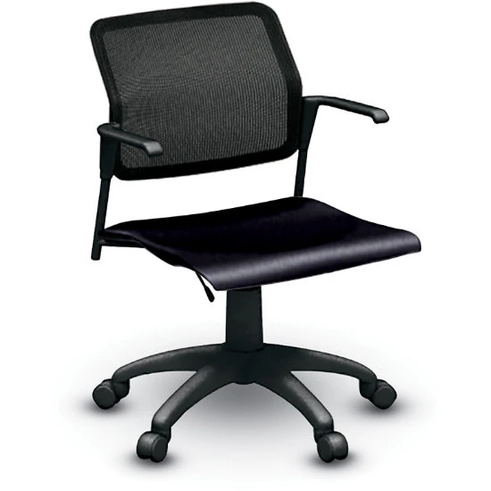 Global Sonic™ Task Chair With Plastic Seat & Mesh Back - With Arms 5 Global Sonic™ Task Chair With Plastic Seat & Mesh Back - With Arms - Image 3