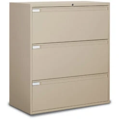 Global 9300 Plus Series Three Fixed Drawer Lateral File