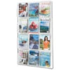 Reveal™ Magazine Display With 12 Pockets - 30"W -Office Supplies Shop GP M12 1