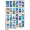 Reveal™ Pamphlet Display With 24 Pockets 1 Reveal™ Pamphlet Display With 24 Pockets -Office Supplies Shop GP P24 1