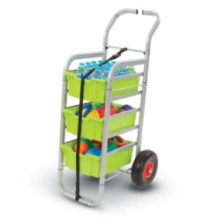 Rover All Terrain Cart W/ 3 Deep Trays