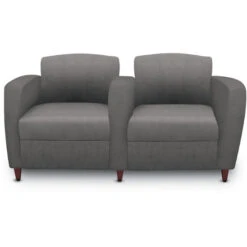 Accompany Wood Two-Seat Lounge (Grade 1-Fabric)