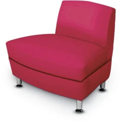 Accompany Metal Leg 30° Curved Chair, Outside Facing (Grade 2-Fabric)