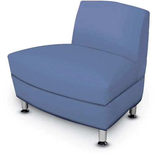 Accompany Metal Leg 30° Curved Chair, Outside Facing (Grade 1-Fabric) 3 Accompany Metal Leg 30° Curved Chair, Outside Facing (Grade 1-Fabric)