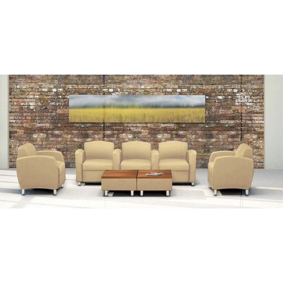 Accompany Metal Leg 30° Curved Chair, Outside Facing (Grade 1-Fabric) 4 Accompany Metal Leg 30° Curved Chair, Outside Facing (Grade 1-Fabric) - Image 2