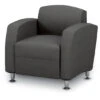 Accompany Metal Leg Lounge Chair (Grade 2-Vinyl)