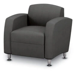 Accompany Metal Leg Lounge Chair (Grade 2-Vinyl)