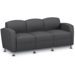 Accompany Metal Leg Sofa (Grade 2-Vinyl)