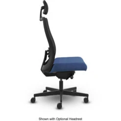 Endorse™ Task Mid-Back, Big And Tall, Ilira®-Stretch Back, Pneumatic, Seat-Glide, Swivel, Synchro-Tilt, Tilt Lock, Side Tilt Tension, Integral Lumbar Support - Grade 1 Fabric -Office Supplies Shop HE MBTM 3