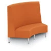 Eve Inside Facing 60° Banquette Loveseat (Grade 2-Fabric) -Office Supplies Shop HEC BCL D 1