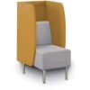 Eve Harbor Club Chair W/ 48"H Back & D-Shaped Side Panels (Grade 2) -Office Supplies Shop HEC CD D 1