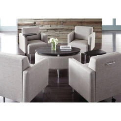 Eve Club Chair W/ Arms (Grade 1-Fabric) 8 Eve Club Chair W/ Arms (Grade 1-Fabric) -Office Supplies Shop HEC CHA 3