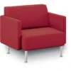 Eve Oversized Chair W/ Arms (Grade 1-Fabric) 2 Eve Oversized Chair W/ Arms (Grade 1-Fabric) -Office Supplies Shop HEC CHVA 1