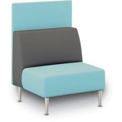 Eve Oasis Armless One And One-Half Seat (Grade 2-Fabric/Grade 2-Vinyl)