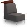 Eve Mobile Armless Chair (Grade 2-Vinyl)