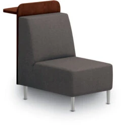 Eve Mobile Armless Chair (Grade 2-Vinyl)