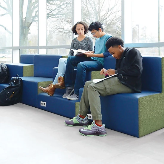 Flex 3-Tiered Seat (Grade 2-Fabric/Grade 2-Vinyl) 4 Flex 3-Tiered Seat (Grade 2-Fabric/Grade 2-Vinyl) - Image 2