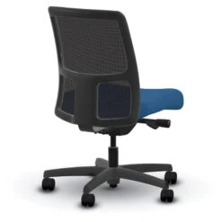 Ignition® Task Low-Back, Pneumatic, Back Height Adjustment, Synchro-Tilt, Tilt Tension, Tilt Lock, Seat Glide - Upholstered Seat & Mesh Back - Grade 3 Vinyl -Office Supplies Shop HG LB2M V 2